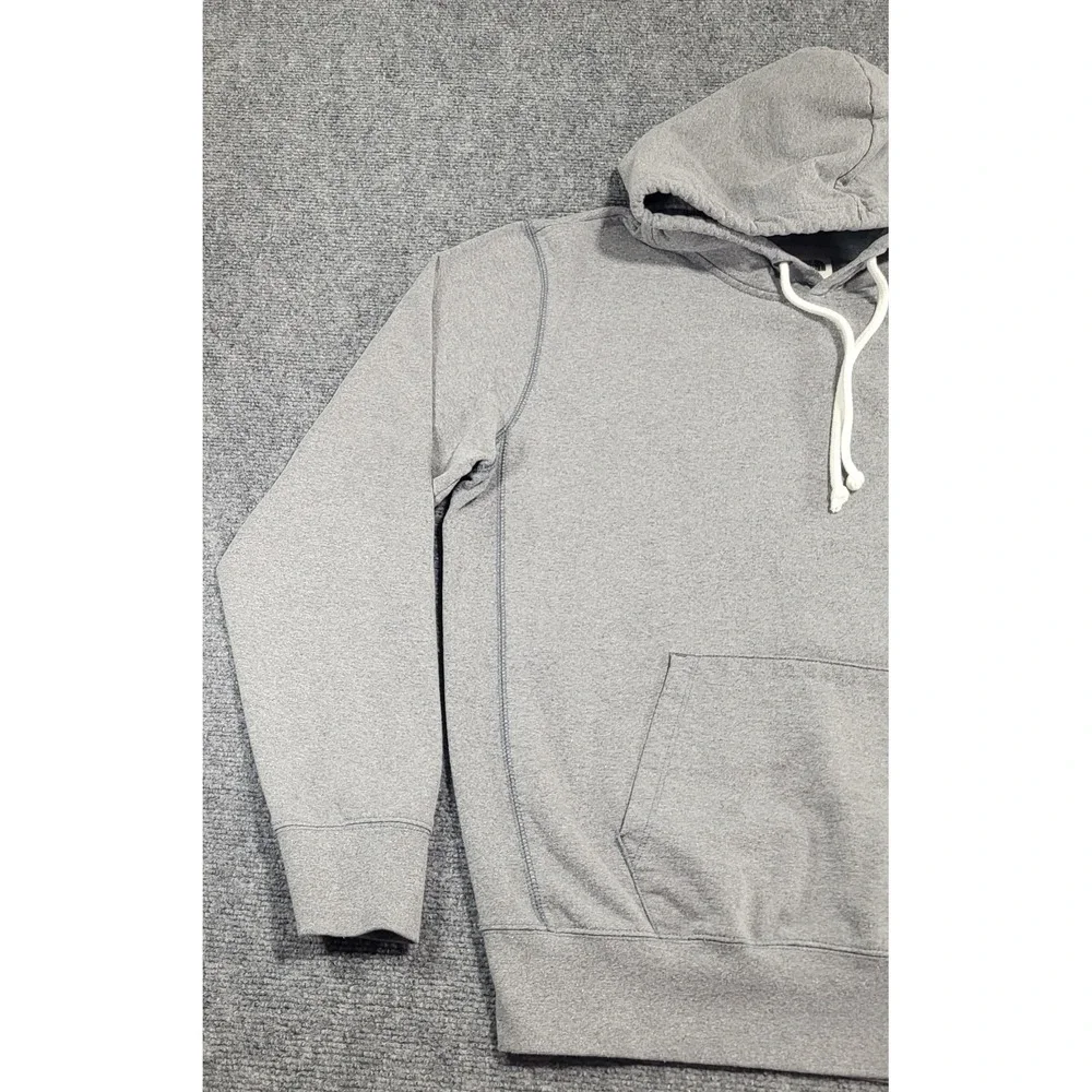 The North Face Gray Heritage Patch Pullover Hoodie Sweatshirt Sz Medium 